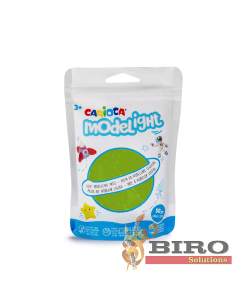 Plastilină moale Carioca 50 g verde deschis